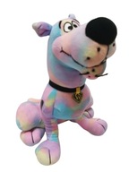 Pies Scooby Doo kolorowa maskotka 30cm piesek rainbow