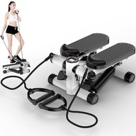 Stepper 2w1 fitness do ćwiczeń schody z licznikiem kroków