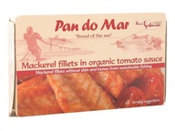 Makrela w BIO sosie pomidorowym Pan do Mar 120g