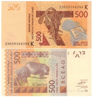 CFA SENEGAL 500 FRANKÓW 2023 P-719Kl UNC