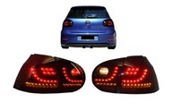 LED svetlá pre VW Golf V 5 Pohyb vľavo 04-09 Fajčiť Extrémne čierna Look