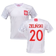 Koszulka Piłkarska POLSKA POLSKI ZIELIŃSKI 140cm