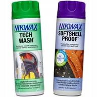 Sada Nikwax Tech Wash + SoftShell Proof 2x300ml