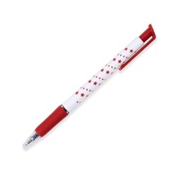 Guľôčkové pero automatické 0,5 mm červené