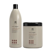 RR Line Argan Regeneračný šampón a maska 2x1l
