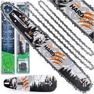 LÁNCFŰRÉSZ LÁNCVEZETŐ 14" 35CM + 2X 3/8" LÁNC WUBER