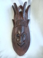 Afrykańska drewniana maska - Afryka szaman