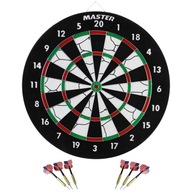 DART 2W1 DWUSTRONNY 45 CM + 6 RZUTEK MASTER