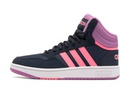 BUTY DZIECIĘCE ADIDAS HOOPS MID 3.0 30 WYSOKIE ZIMA OCIEPLANE