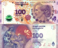 # ARGENTÍNA - 100 PESOS - 2012 - P-358c - UNC (Evita Peron)