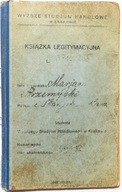 Studjum Handlowe w Krakowie legitymacja 1931/32