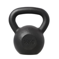 KETTLEBELL hantla do ćwiczeń ŻELIWNA z uchwytem KULA hantel treningowy 16kg