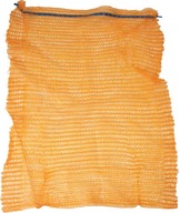 Worek raszlowy z zaciągiem 42x60 cm, pomarańczowy, 15 kg