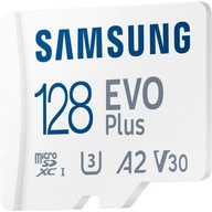 Karta Samsung Evo+ microSD 128GB 130/U3 A2 (2022)
