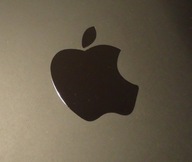 Naklejka Apple LOGO Metal Edition 40 x 50mm 007d