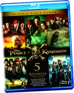 Piráti z Karibiku. 5 Blu-ray