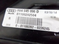 light rear rear part right AUDI A3 8V 12- SPORTBACK