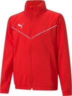 KURTKA DLA DZIECI PUMA TEAMRISE ALL WEATHER JACKET CZERWONA 6 r 152cm