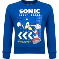 EplusM gyerek pamut pulóver kék