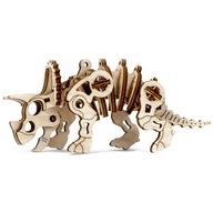 Drevené 3D puzzle Dinosaurus Triceratops Wooden.City