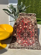 Vintage perzský koberec ručne tkaný Irán Hamadan 190x110 galéria 5 tisíc