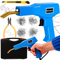 MŰANYAG HEGESZTŐGÉP TŰZŐGÉP HEGESZTŐGÉP MŰANYAG FORRASZTÓPÁKA + TŰZŐKAPCSOK