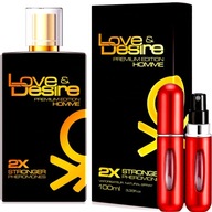 LOVE DESIRE PREMIUM GOLD PERFUMY Z FEROMONAMI MOCNE INTENSYWNE FEROMONY MEN