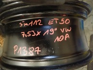 disk disk VW 10A 5x112 ET50 7,5J 19" 10A601025H