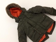 GEORGE zimowa KURTKA PARKA z futerkiem CIEPŁA _ 81/86cm