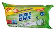 Chusteczki nawilżane W5 czyszczenie wielofunkcyjne do sprzątania 100 sztuk