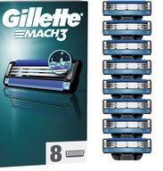 Gillette Mach 3 nożyki wkłady - 8 sztuk