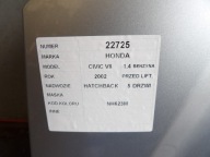 Honda Civic VII cofano lak. NH623M