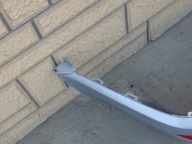 bumper rear part rear BMW X5 E70 m-packet 354