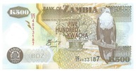 Zambia, 500 KWACHA, 2005 rok, UNC
