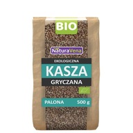 KASZA GRYCZANA PALONA BIO 500 g - NATURAVENA