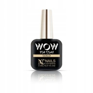 Top NC Nails WOW Top Coat Gold 11ml