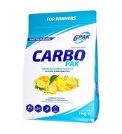 6PAK Carbo PAK 1000g WĘGLOWODANY + WIT B1 ENERGIA