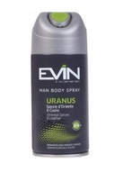 EVIN MAN BODY SPRAY URANUS deodorant 24h 150ml