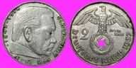 Niemcy 2 reichsmarki 1937 E Muldenhütten SREB 1034