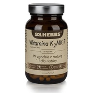 Solherbs Vitamín K2MK-7 Dvojitá dávka vitamínu K