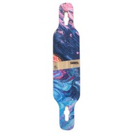 Switch Longboard TWIN freestyle Abstract deck top