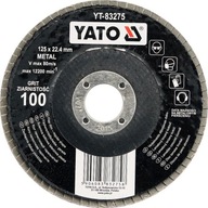 Yato Brúsny kotúč tanierový plochý 125mm GR.80 YT-83274