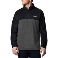 Polar bluza polarowa Columbia Steens Mountain Half Zip - Black/Grill L