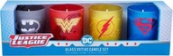 DC Comics: Justice League Glass Votive Candle Set