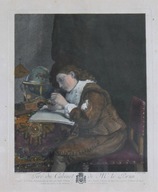 Olivier van Deuren - Uczony z Globusem 1790 sygn.