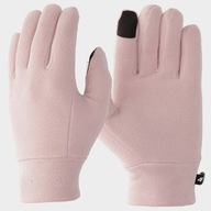 Zimné rukavice 4F 4FJAW22AGLOU011 56S ružová L/XL SP