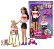 Mattel Barbie Skipper opiekunka zestaw czas na karmienie