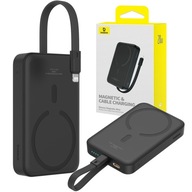 SZYBKI POWER BANK BASEUS 10000MAH PD 20W USB-C MAGSAFE ŁADOWANIE INDUKCYJNE