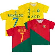Koszulki piłkarskie RONALDO AL NASSR i PORTUGALIA rozm. 158