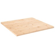 Doska stola 90x90x2,5 cm masívne borovicové drevo štvorcové